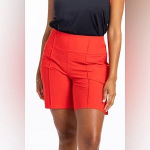 NWT Kinona Tailored and Trim Golf Shorts - Cherry Red
